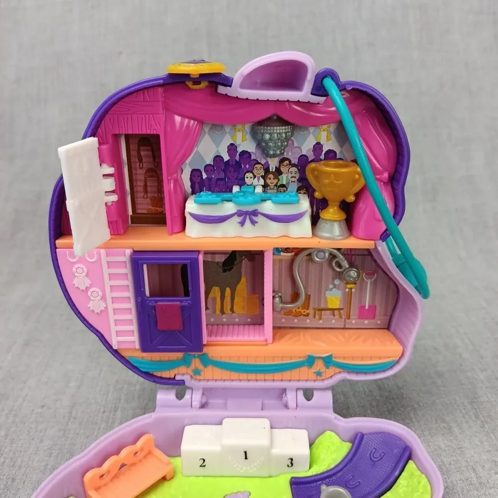 Polly Pocket Mini Pocket Horse Stable Playset Mattel 2020 Replacement No Dolls